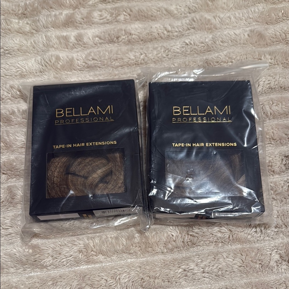 Bellami 14” Tape-In Hair Extensions #6/18 Hot Toffee
